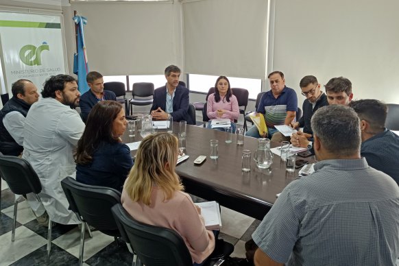Salud definió acciones con el municipio de Gualeguaychú ante la próxima temporada de invierno